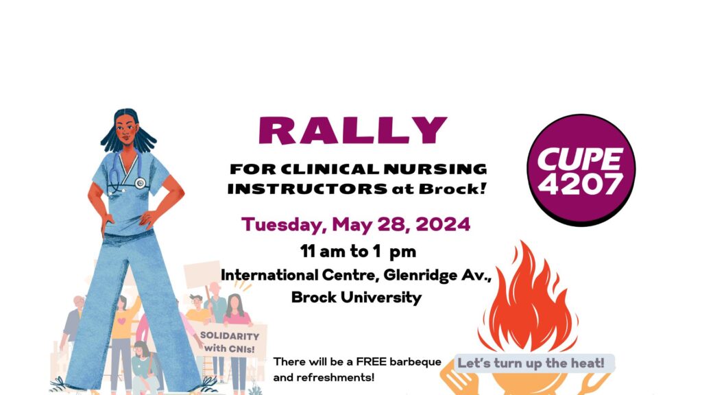 Rally for Clinical Nursing Instructors