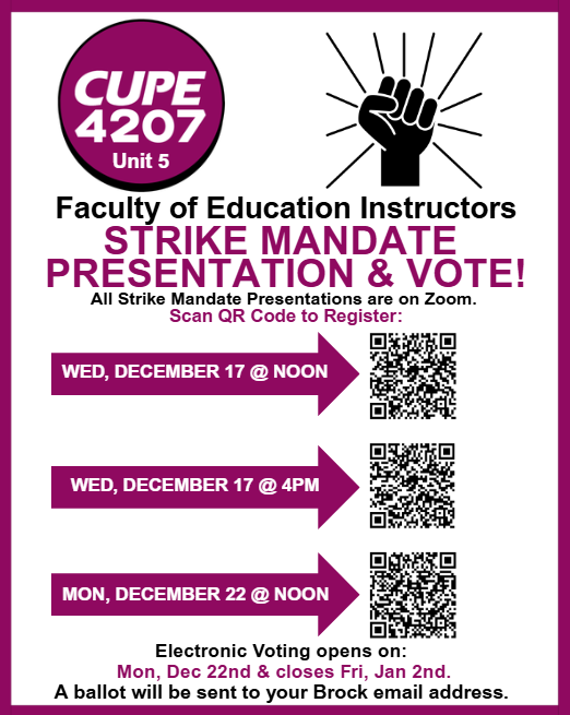 Unit 5 Strike Mandate Presentation #1