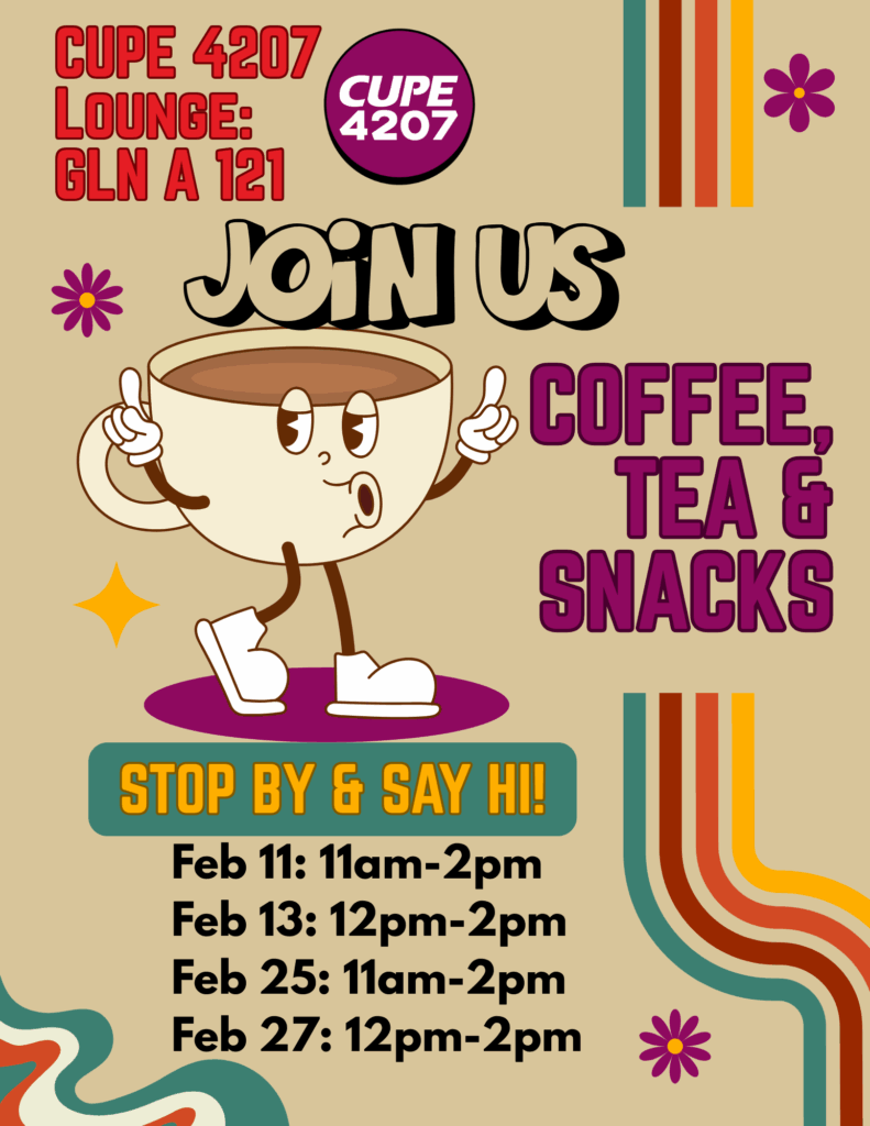 Coffee, Tea & Snack Time!