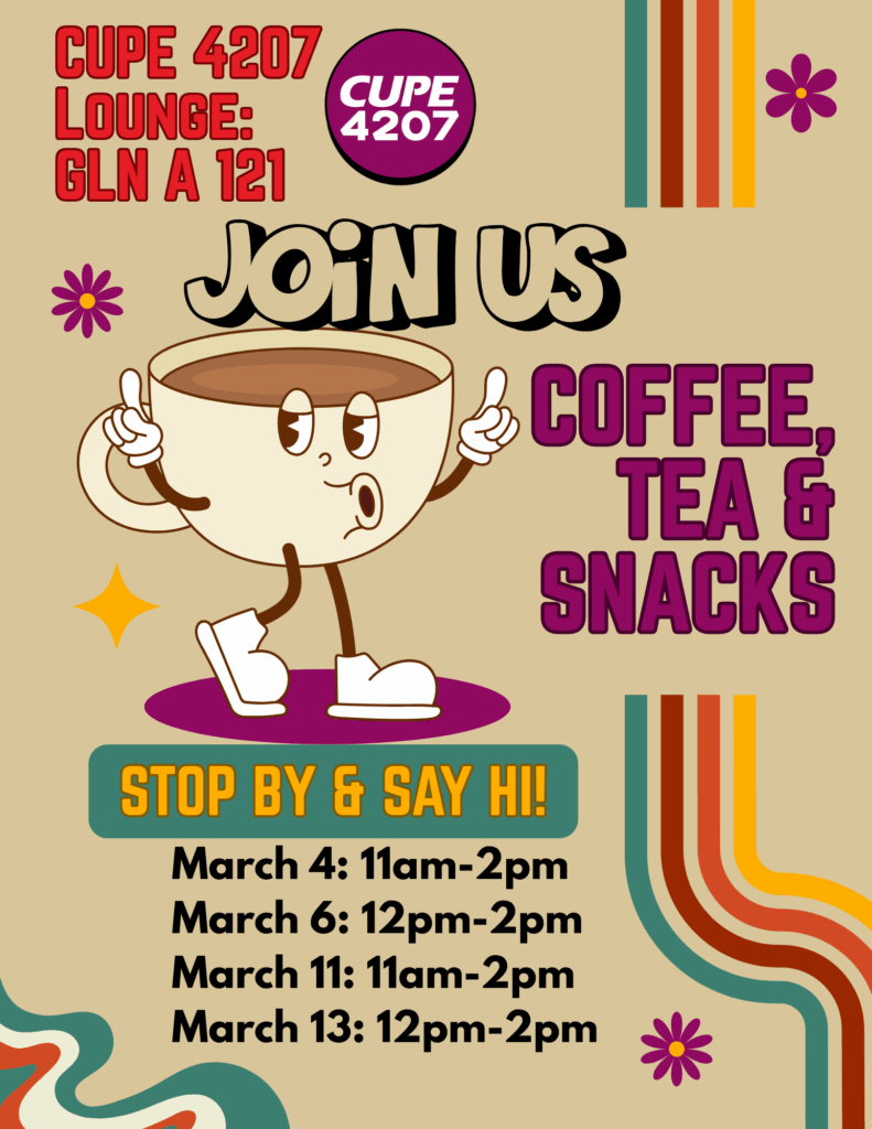 Coffee, Tea, & Snack Time!